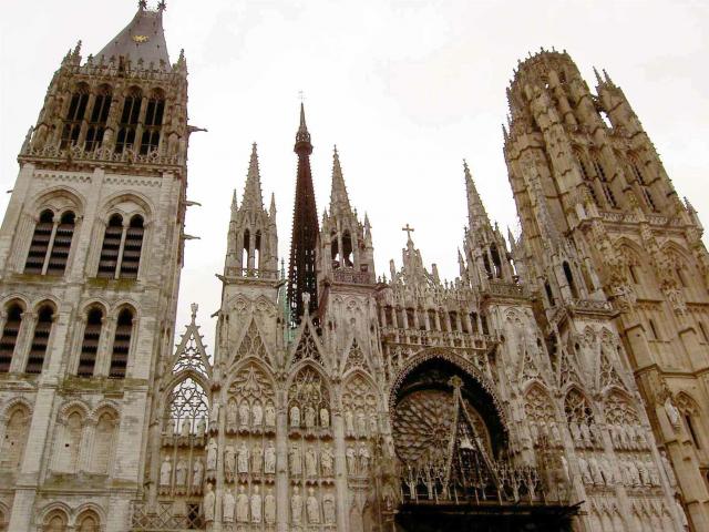 image Fachada Catedral de Ruan (Francia)