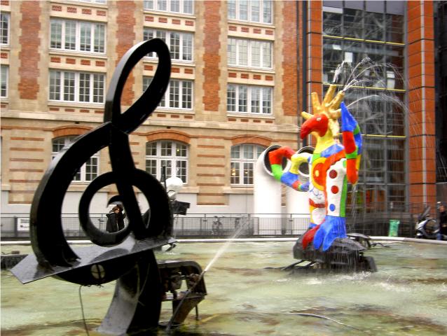 image Fuente Stravinsky en París (Francia)