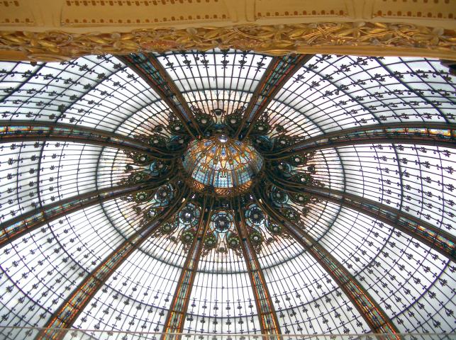 image Bóveda Galerias Lafayette Haussmann, París (Francia)