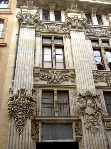 image Ventana del Hotel de Bagis de Toulouse (Francia)
