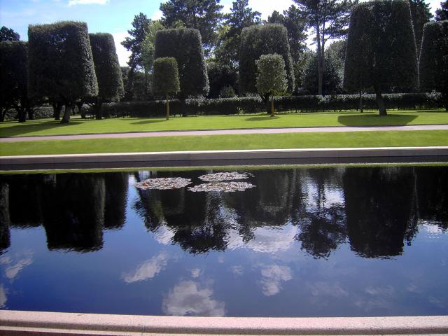 image Jardín Cementerio Americano, Normandía (Francia)