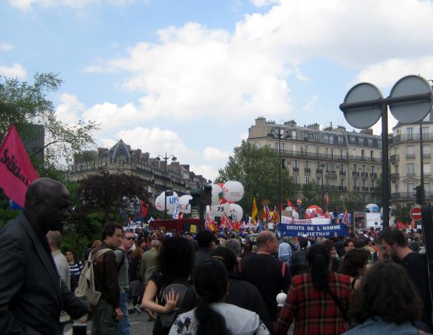 image Manifestación en París (Francia)