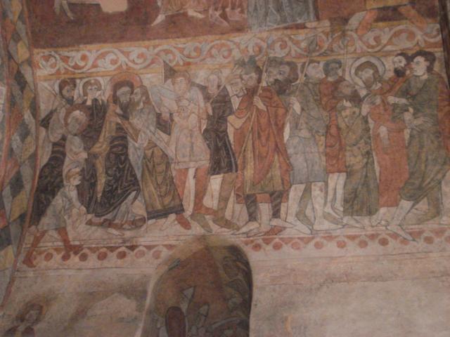 image Pinturas de la Iglesia de Santos Justo y Pastor, Segovia (España)