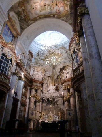 image Iglesia de San Carlos Borromeo, Viena (Austria)