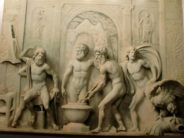 La fragua de Vulcano. 