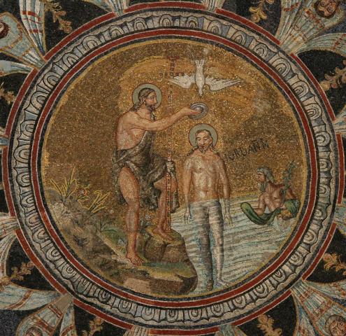 image Mosaico del Baptisterio neoniano de Rávena
