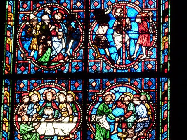 image Vidriera de la catedral de Tours