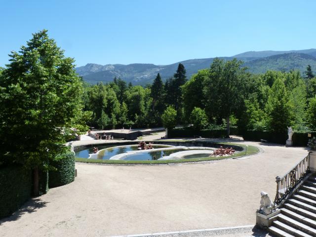 Jardines y fuentes del Palacio Real de la Granja de San Ildefonso 