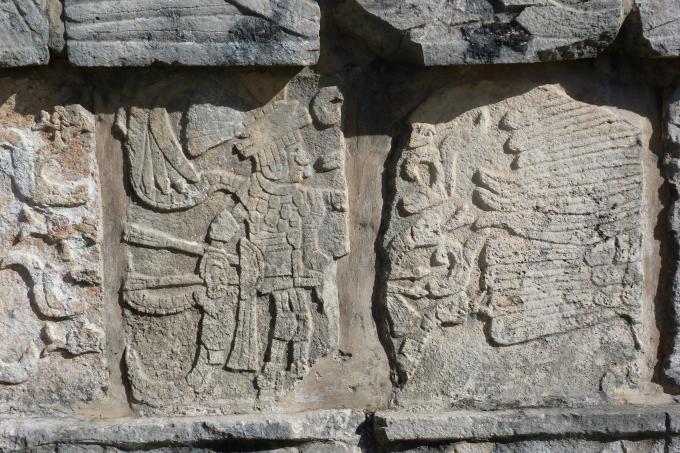 Relieves de Chichen Itzá