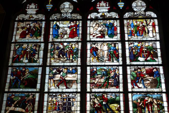 image Vidriera de la Catedral de Saint-Etienne de Bourges (Francia)