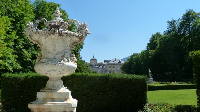 image Decoración de los jardines de La Granja de San Ildefonso