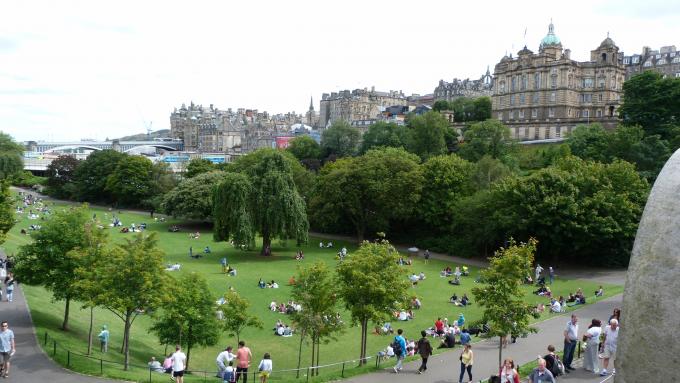 image Jardines en Edimburgo