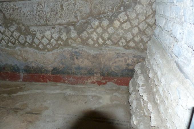 image Escuela de Nápoles: restos de pintura parietal