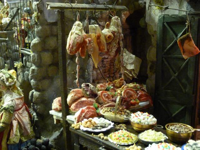 image Mercado de figurillas de belenes