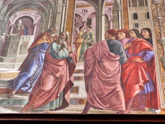 image Frescos de la basílica de Santa María Novella