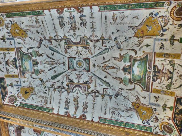 image Techo de la Galería de los Uffizi
