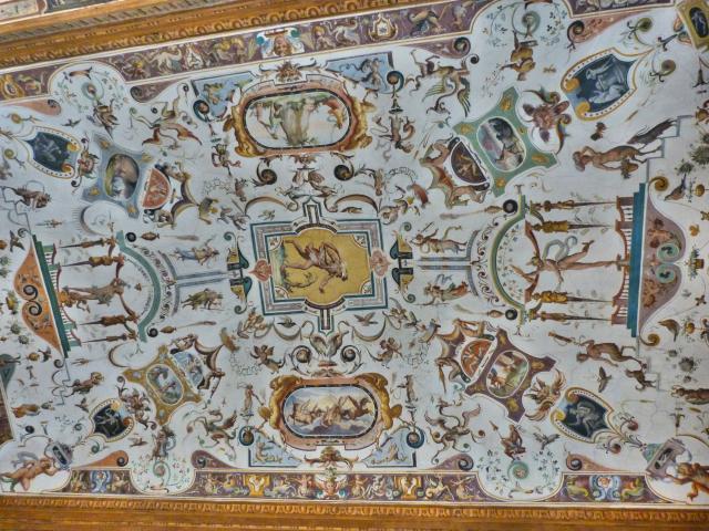 image Techo de la Galería de los Uffizi