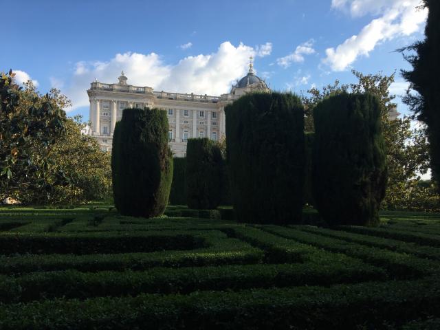 image Laberinto jardines de Sabatini