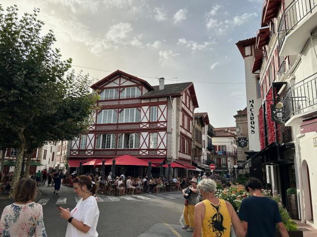 image Arquitectura vasca en San Juan de Luz (Francia)