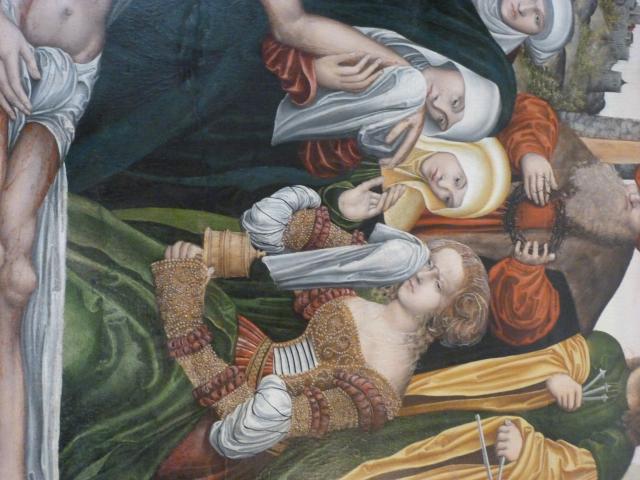 image Pintura de una escena de la pasión de cristo