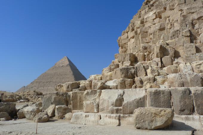 Pirámide de Keops y Kefrén