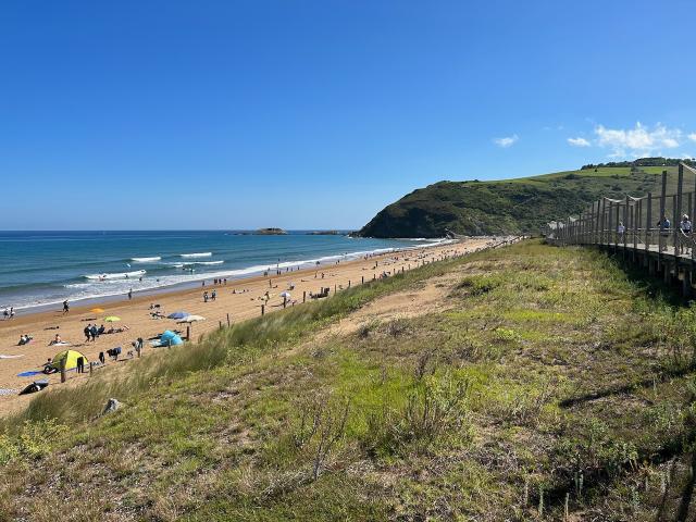image Playa de Zarautz, Guipúzcoa (España)