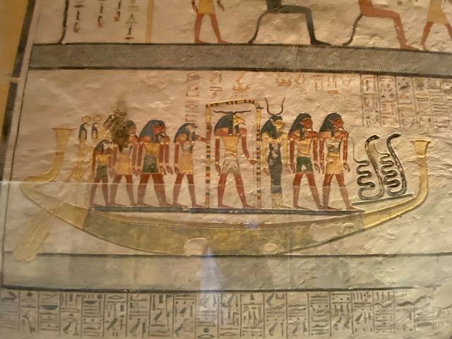 image Pintura Barca divina