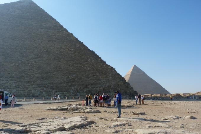 Pirámide de Keops y Kefrén