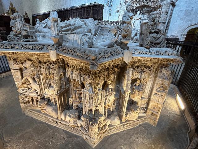 image Monumento funerario de Juan II e Isabel de Portugal, Cartuja de Miraflores 