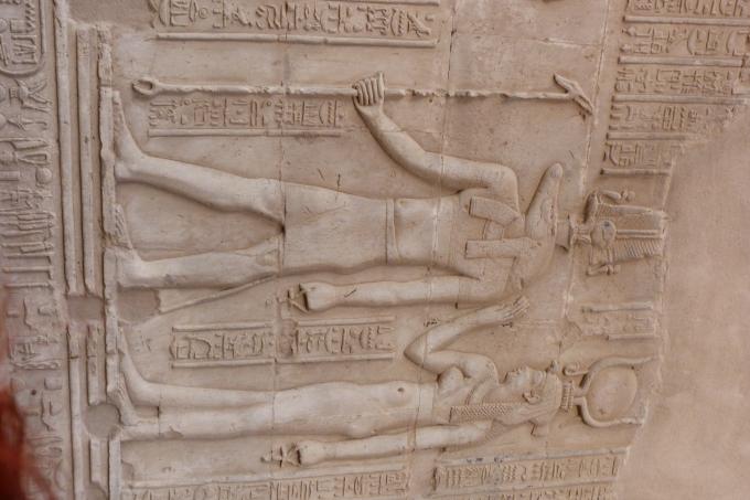 Relieve templo de Kom Ombo