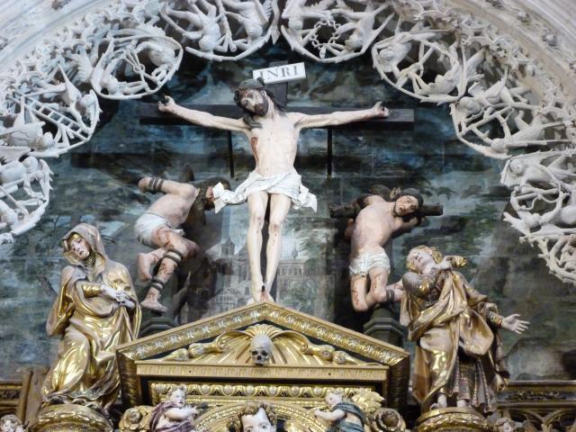 image Relieve Cristo en Catedral de Burgos 