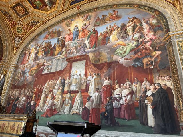 image Fresco de la proclamación del dogma de la Inmaculada Concepción