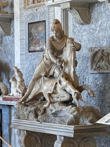 image Mitra matando al toro.