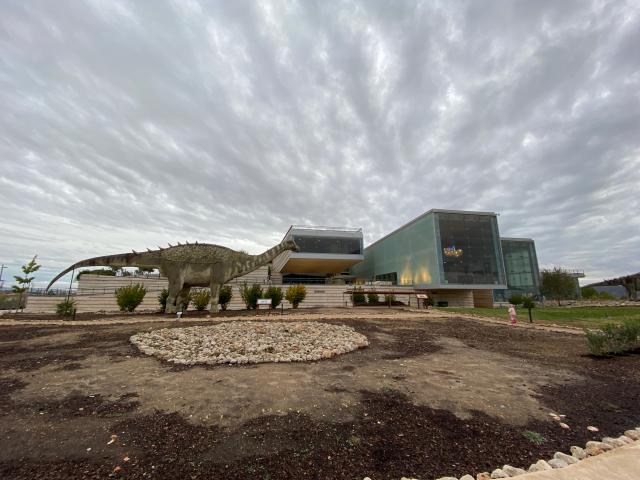 Dinosaurio del museo Paleontológico de Castilla-La Mancha