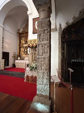 image Pilar visigodo en Iglesia de El Salvador, Toledo