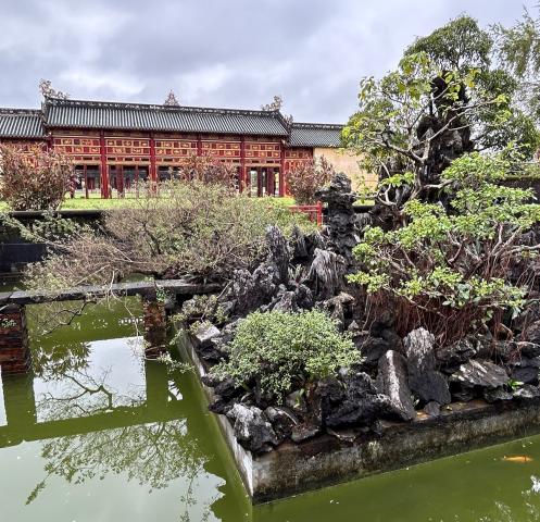 image El pabellón de lectura de Thai Binh en la ciudadela imperial de Hué
