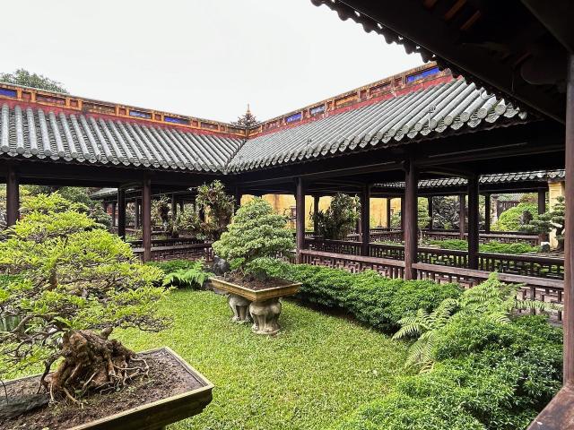 image jardin Thieu Phuong de la ciudad imperial de Hué