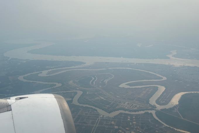 image Vista aérea del río Mekong