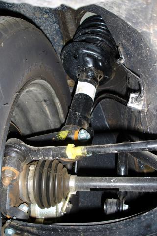 image Eje delantero. Suspensión Mc Pherson