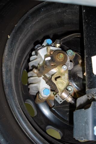 image Pinza de freno trasera con actuador de freno de mano