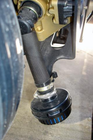 image Vehículos industriales. Silencioso de escape de aire