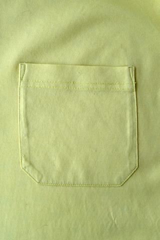 image Bolsillo de esquinas matadas con vista pespunteada doble