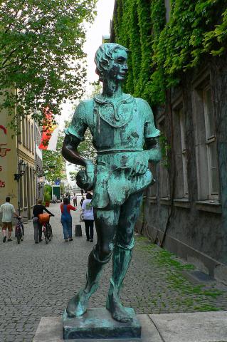 image Escultura de calle en Dusseldorf