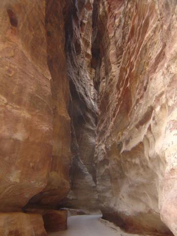 image Formación de rocas en el desierto, Jordania