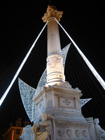 image Columna, Plaza de Rossio, Lisboa, Portugal