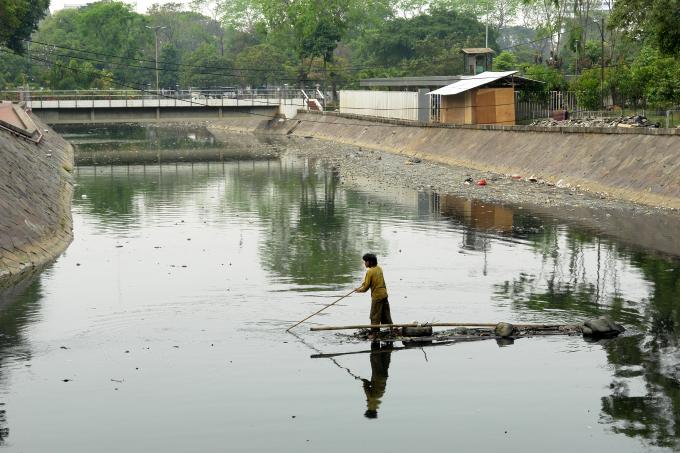 image Canales de Jakarta, Indonesia
