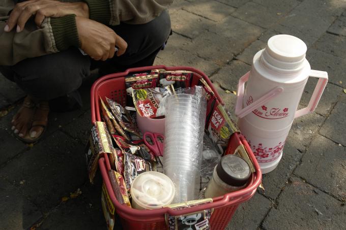 image Venta callejera de infusiones, Jakarta, Indonesia