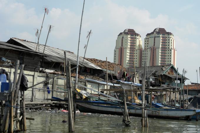 image Embarcadero del puerto de Sunda Kelapa, Yakarta, Indonesia