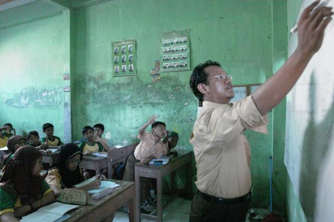 image Escuela musulmana de Pasar Ikan en Yakarta, Indonesia
