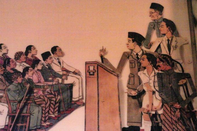 image Espectáculo de marionetas políticas, Indonesia